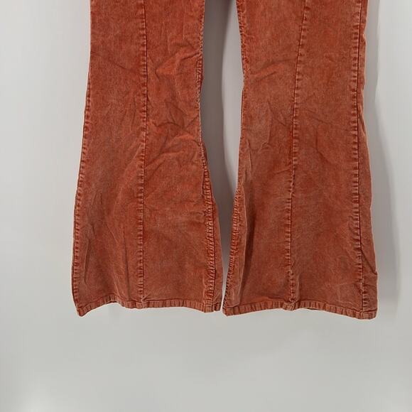 BDG Urban Outfitters Women's Extreme Flare Corduroys - Orange - 29 - Picture 3 of 7